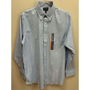 Croft & Barrow 16 32-33 NWT true comfort classic fit boat blue pin striped botto